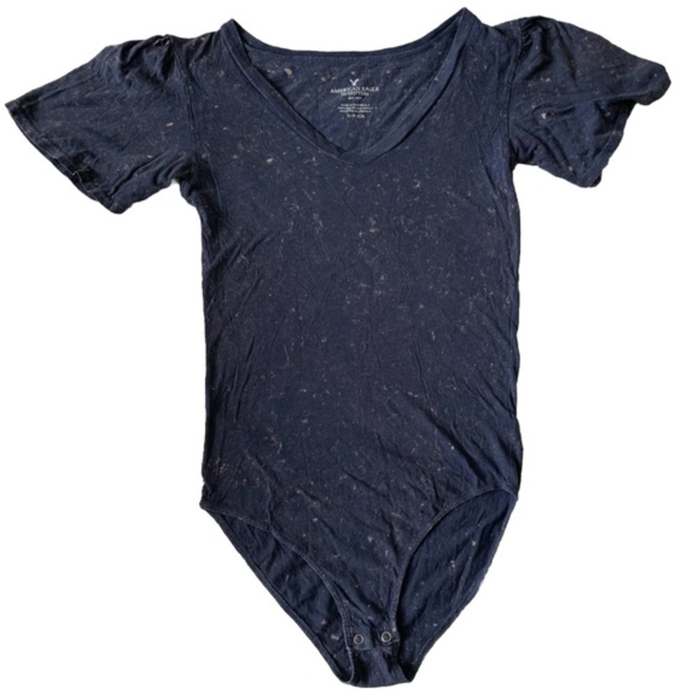 American Eagle Crushed Velevet Bodysuit (Small)